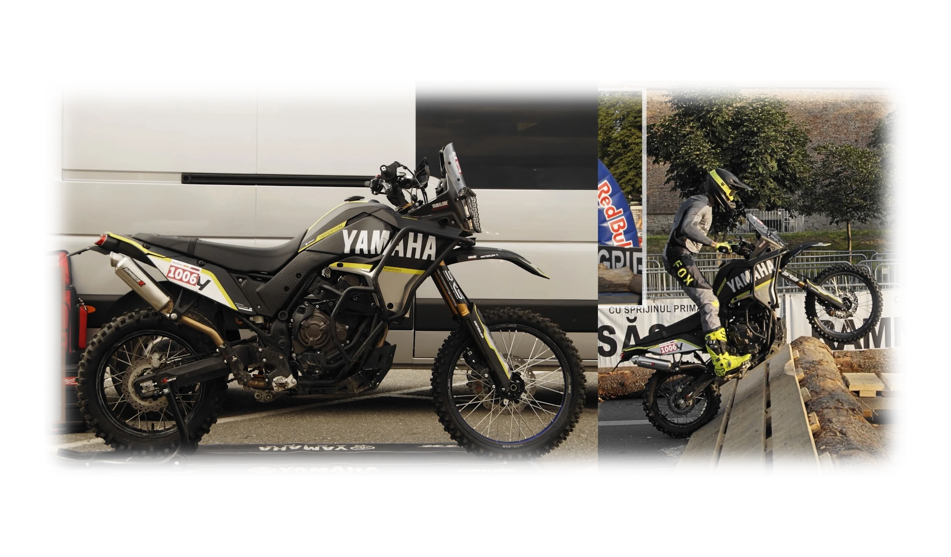 redbull romaniacs tenere 700 dawid szczotka dominator exhaust system gpf hard adv enduro